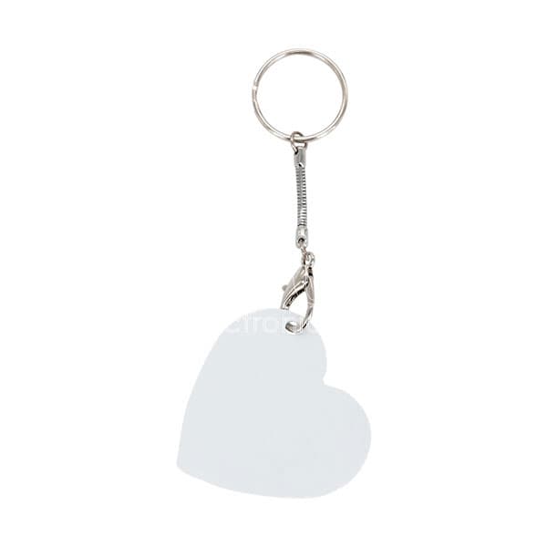 Sublimation Metal Key Chain with Two Sides Printable Pendant