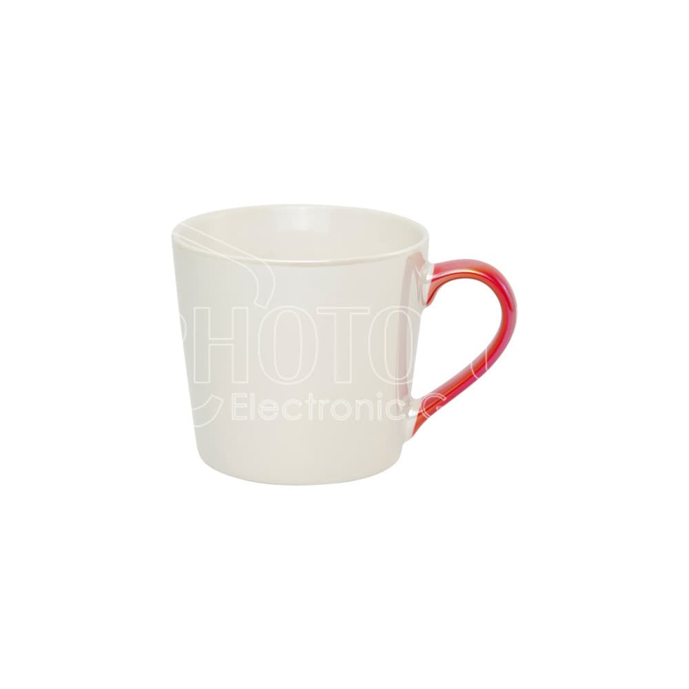 13 oz. Sublimation Pearl Paint Plated New Bone China Latte Mug