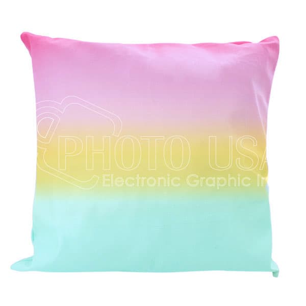 Throw Pillow Cover in Gradient Colors