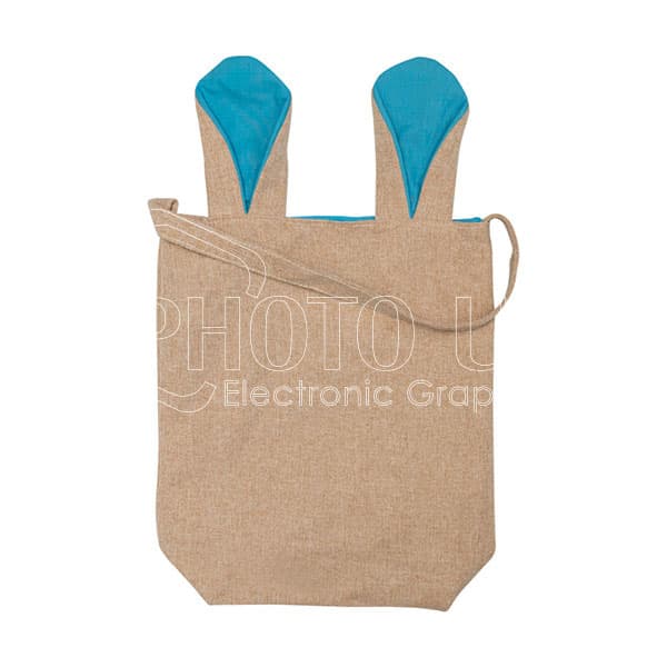 Sublimation Linen Easter Bunny Bag