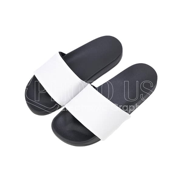 Sublimation Canvas Slide Slippers with PVC Sole