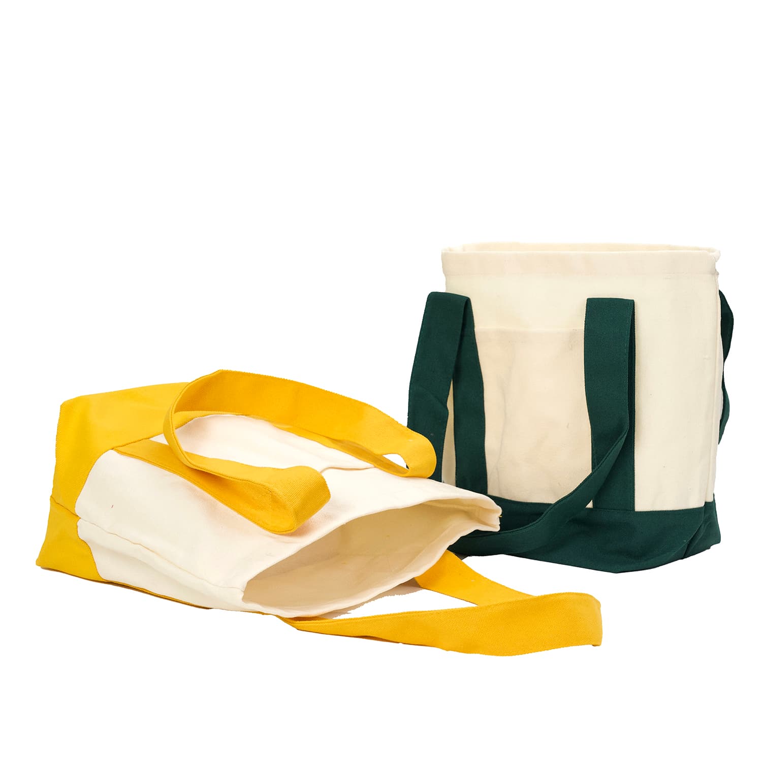 Sublimation Colored Handle&amp;Bottom Canvas Tote Bag