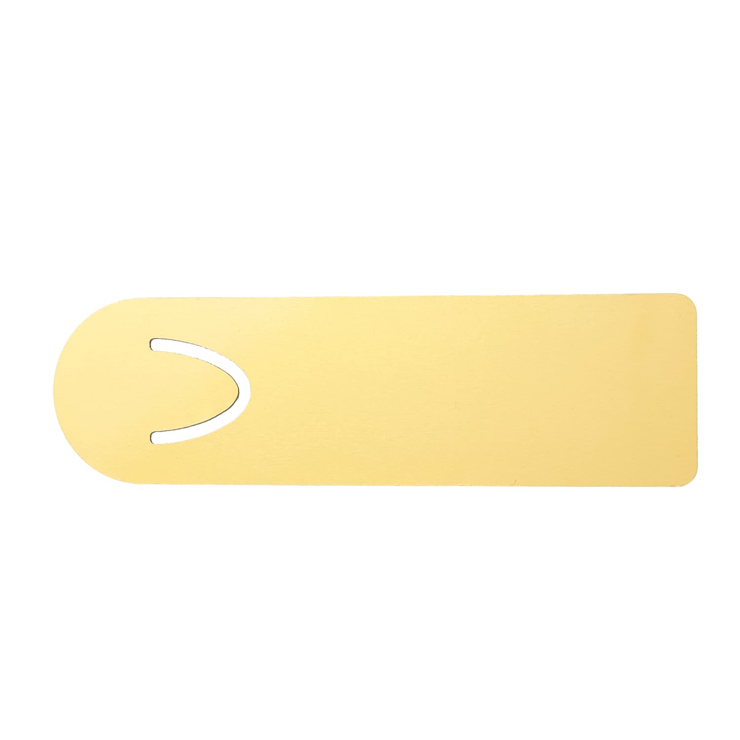Sublimation Double-Sided Aluminum Circular Arc Bookmark