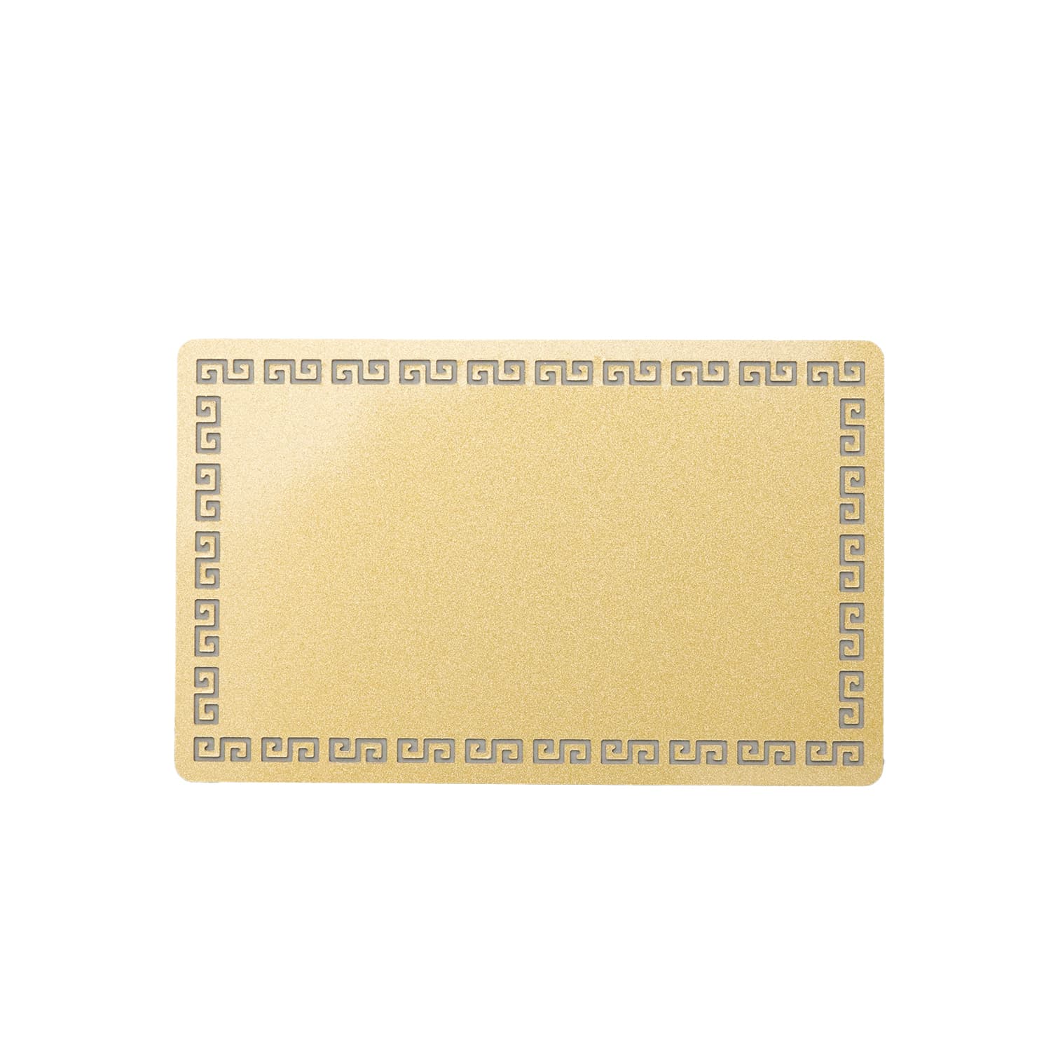 Sublimation Double-Sided Aluminum Carved Lace Business Cards