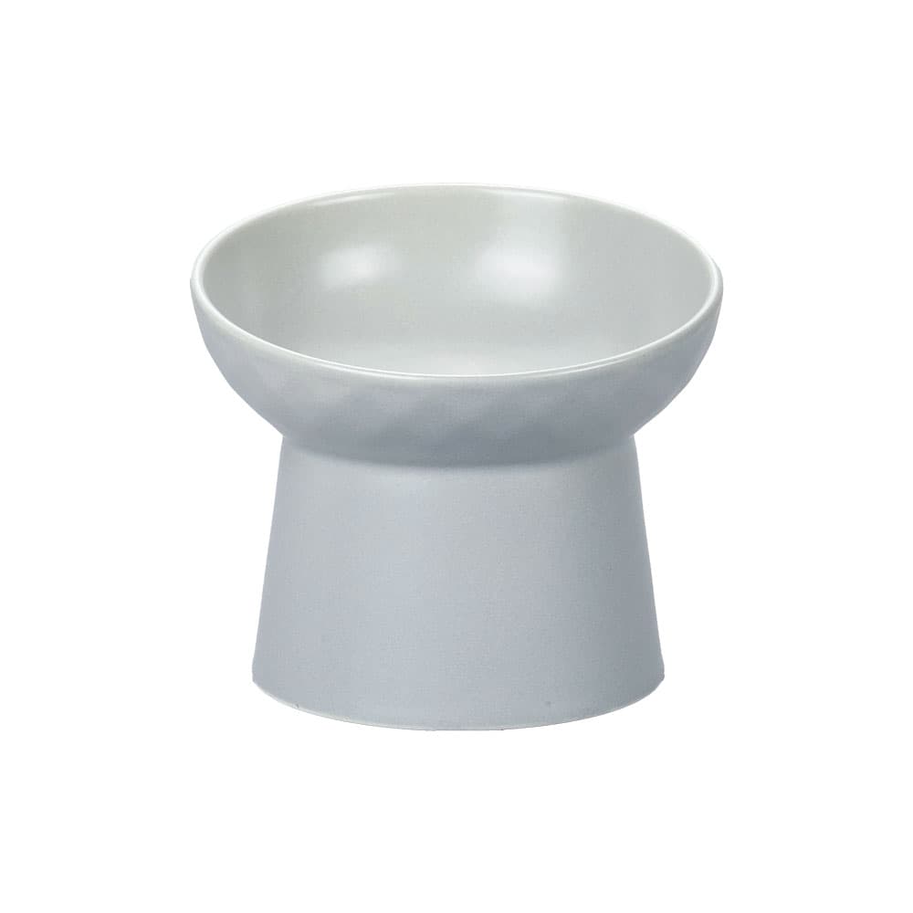 New Bone China Cat Bowls With a 15° Tilt &amp; Diamond Pattern