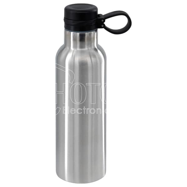 600 ml Insulated Sport Water Bottle w/ Loop-Top Lid