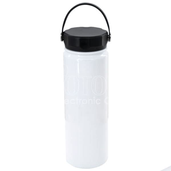 650 ml Stainless Steel Water Bottle with Swivel Handle