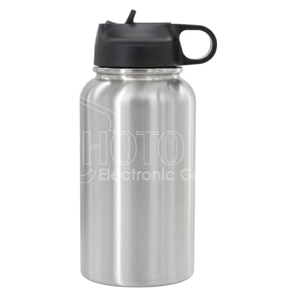 750 ml Stainless Steel Sport Water Bottle with Finger Loop Handle