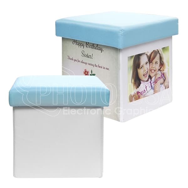 Sublimation Storage Stool For Kids - Foldable