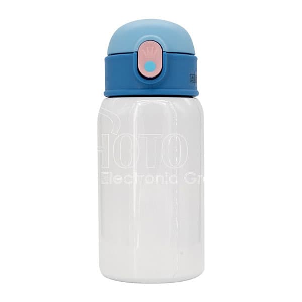 400 ml Sublimation Stainless Steel Kids Water Bottle with Optional Bottle Sleeve