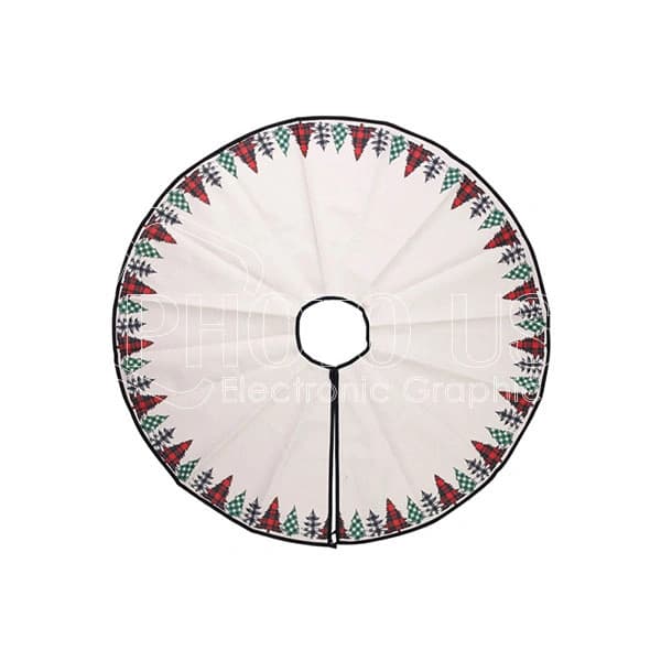 Sublimation Linen Christmas Tree Skirts