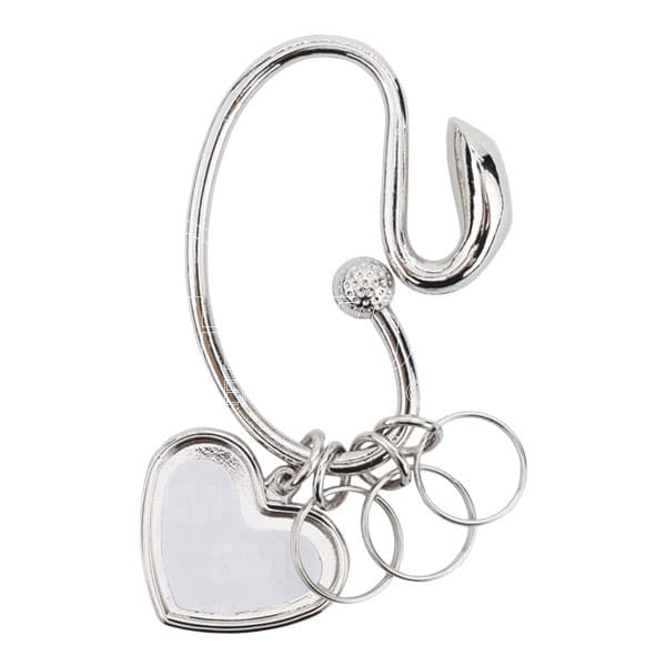 Personalized Golf Club and Ball Key Ring