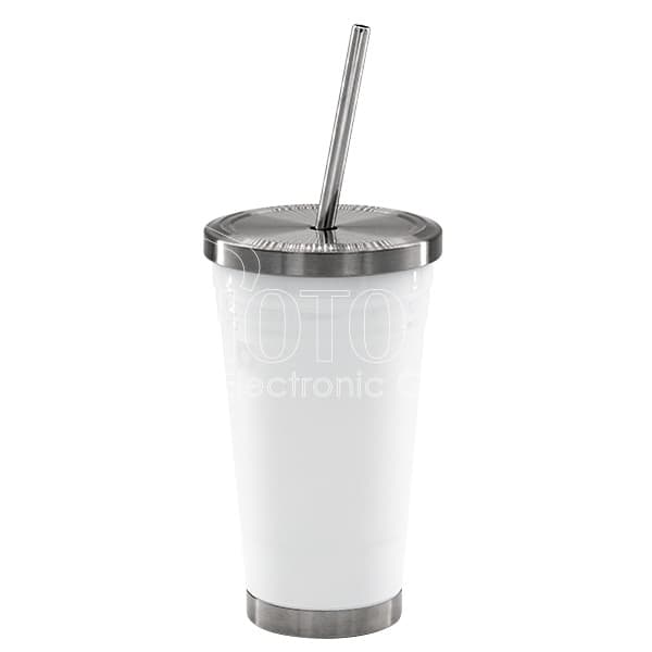 16 oz. Straw Cup with Thread Design