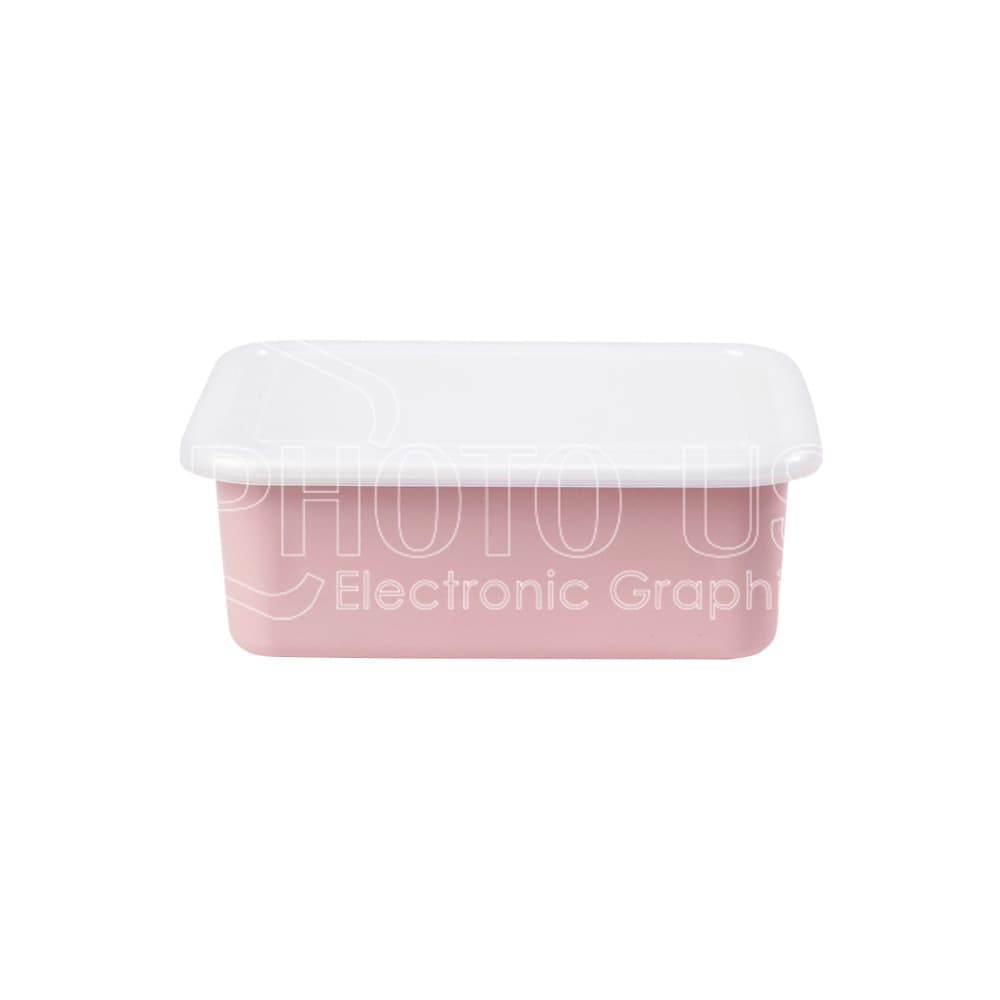 UV Printing Blank Colored Enamel Food Storage Container
