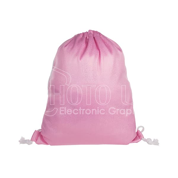 Sublimation Glitter Drawstring Backpack