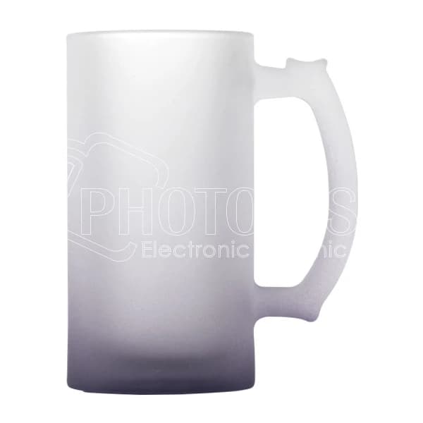 16 oz. Sublimation Glass Beer Mug in Gradient Color