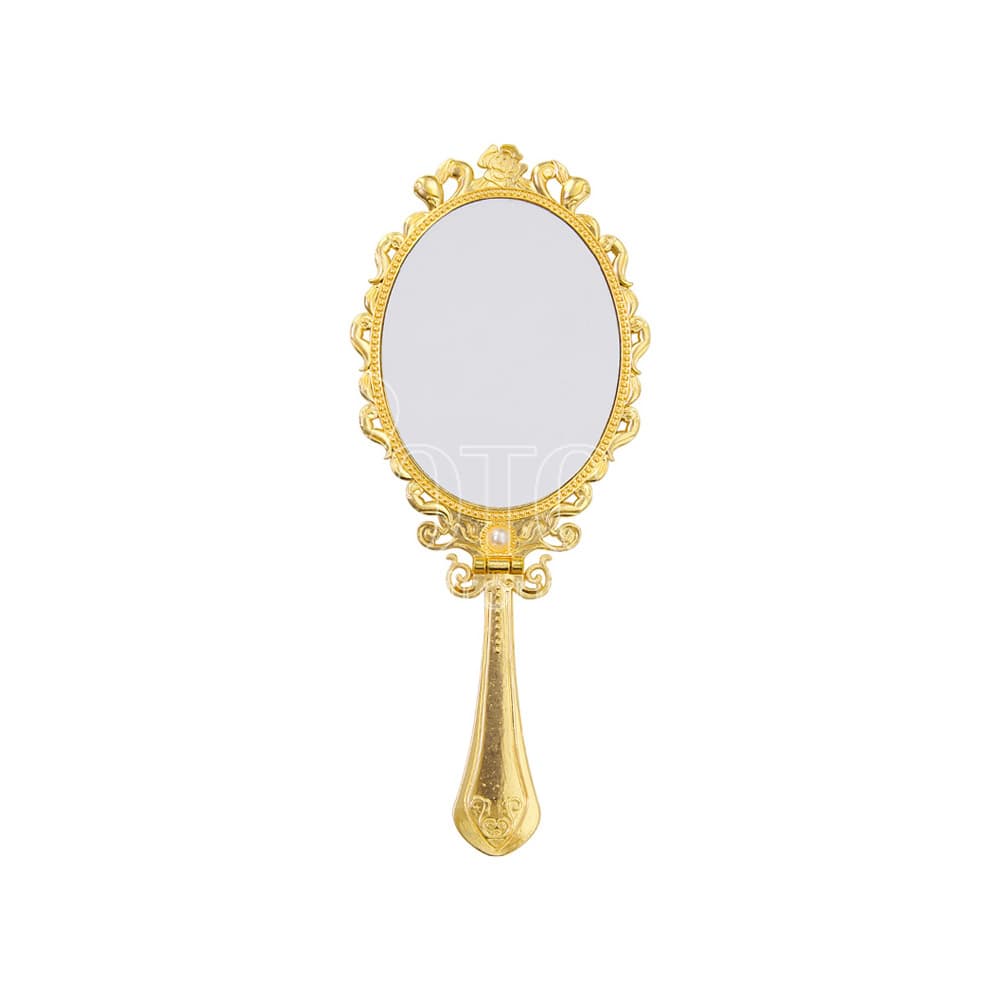 Sublimation Vintage Handheld Folding Makeup Mirror