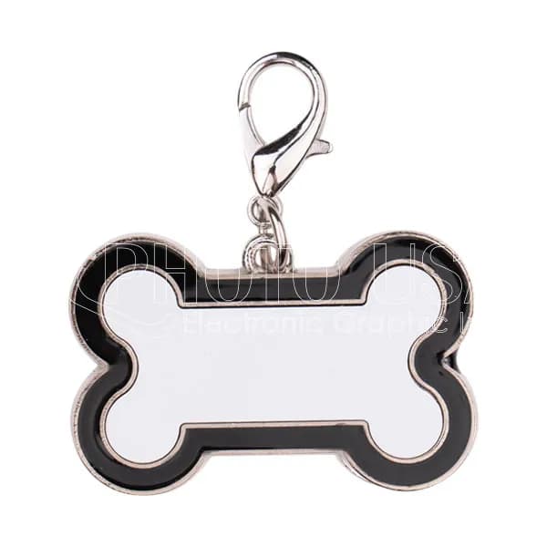 Sublimation Colored Zinc Alloy Dog Tag