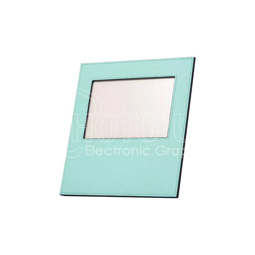 Engraving Blank PU Leather Photo Frame