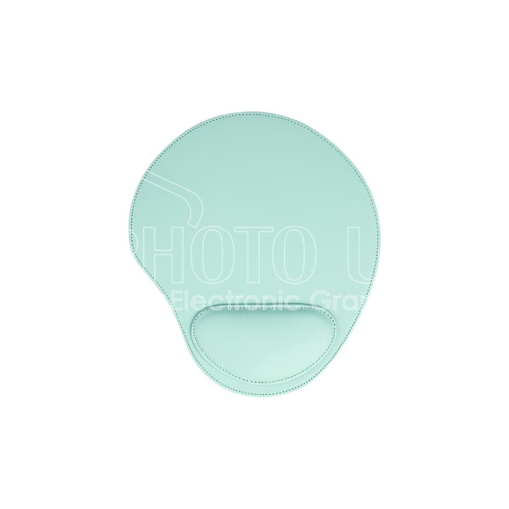 Engraving Blank PU Leather Mouse Pad with Wrist Rest