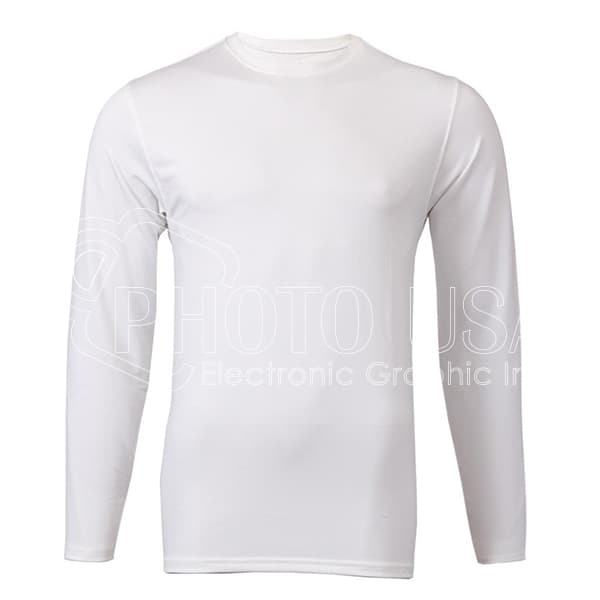 Men's Round-Collar Long Sleeve Tights