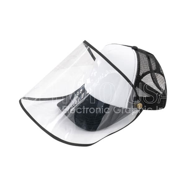 Mesh Cap with Removable Face Shield