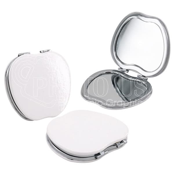 PU Leather Compact Mirror