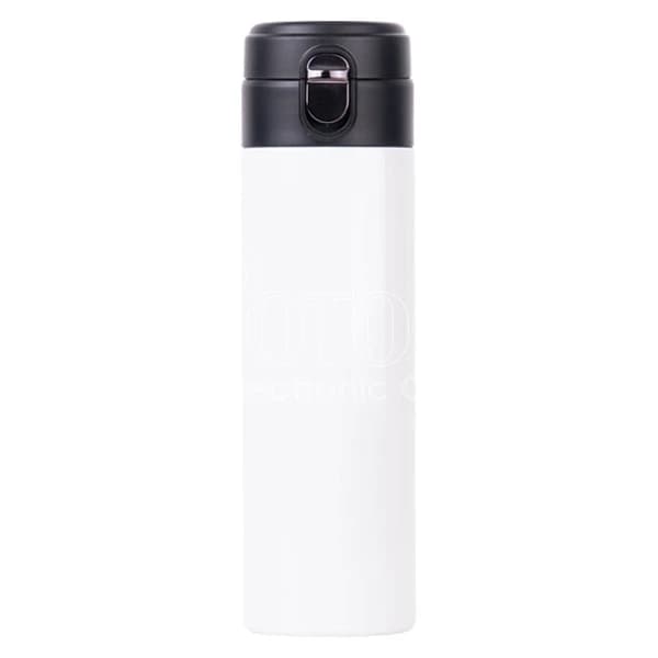 500 ml Stainless Steel Vacuum Insulated Water Bottle with Buffered Flip-Top Lid