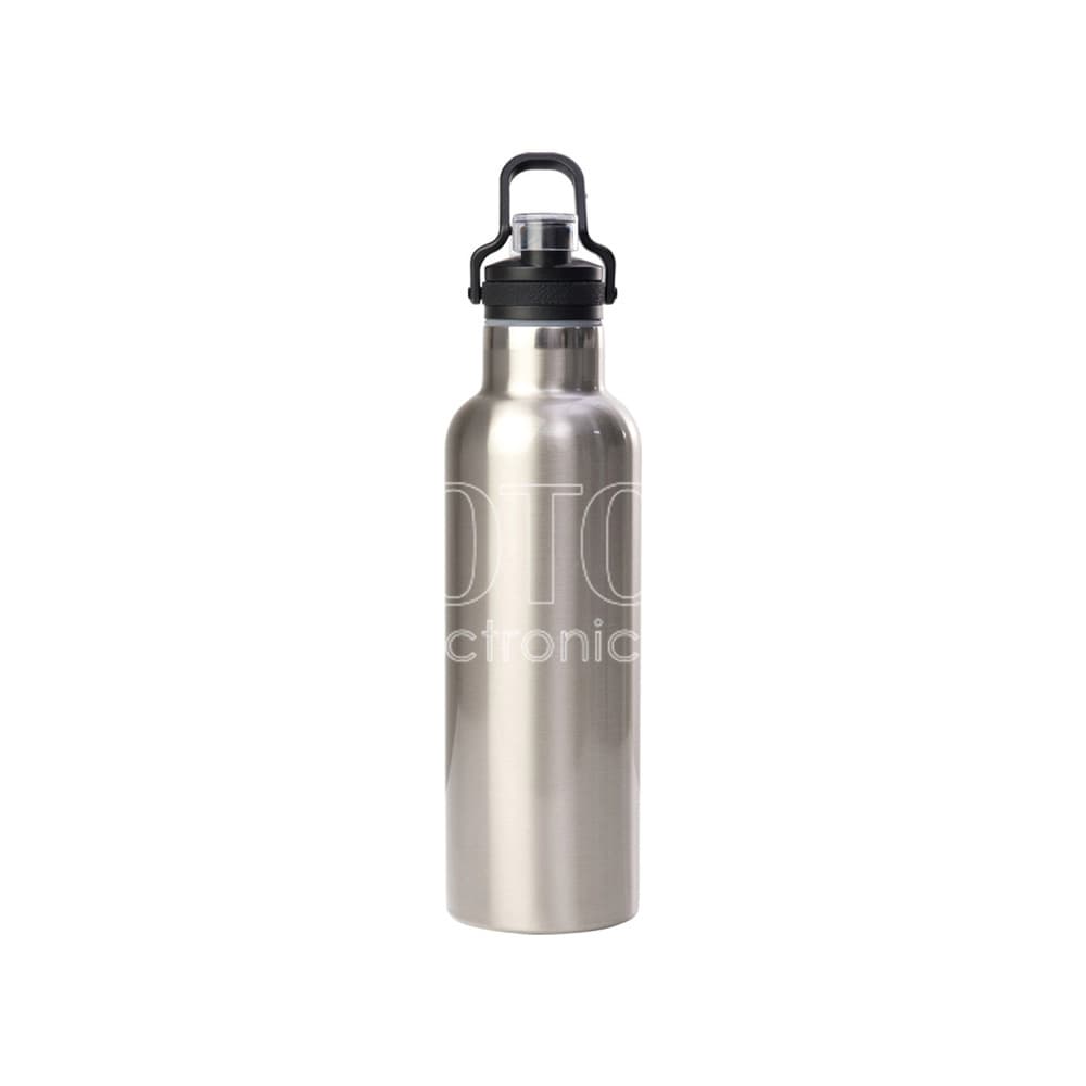 600 ml Sublimation Stainless Steel Sports Water Bottle with Clear Flip Cap