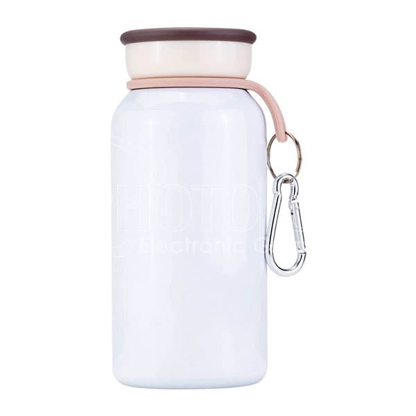 400 ml Sublimation Stainless Steel Vacuum Insulated Milk Bottle with Clasp Handle