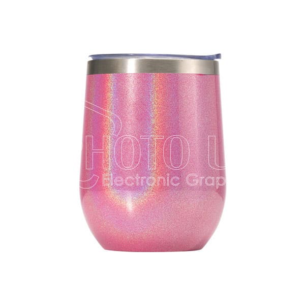12 oz. Sublimation Pearl Paint Stainless Steel Stemless Wine Cup