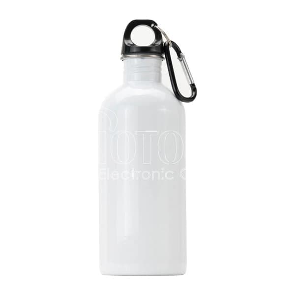 600 ml Sublimation Stainless Steel Sports Bottle with Carabiner Clip