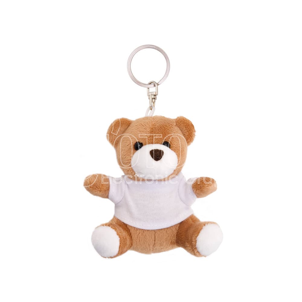 8 cm Custom Plush Teddy Bear Key Chain