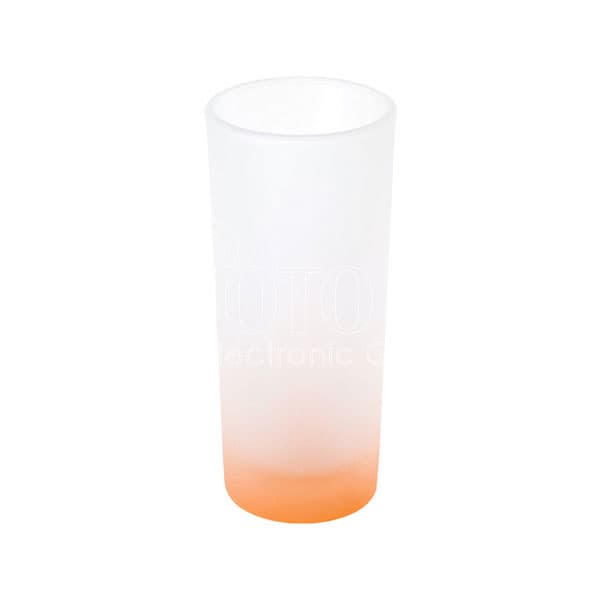 225 ml Sublimation Gradient Color Frosted Tumbler Glass