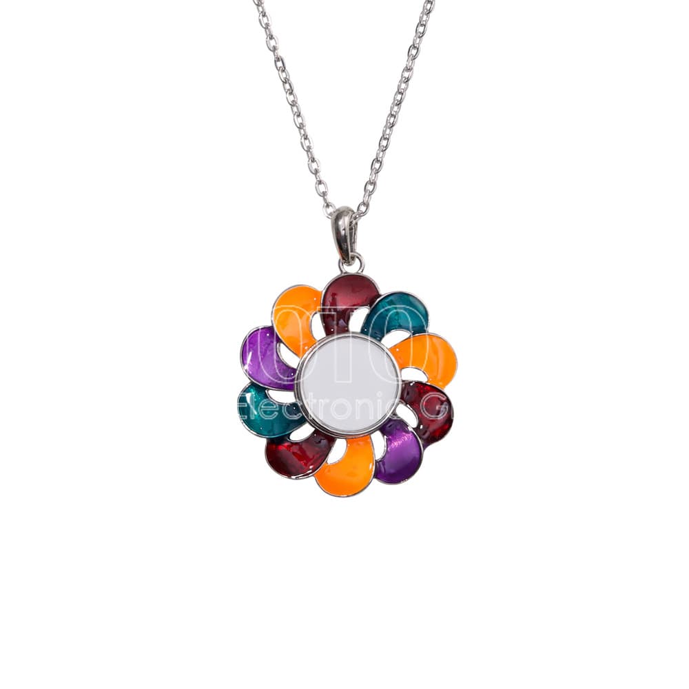 Sublimation Snap Button Pendant Necklace