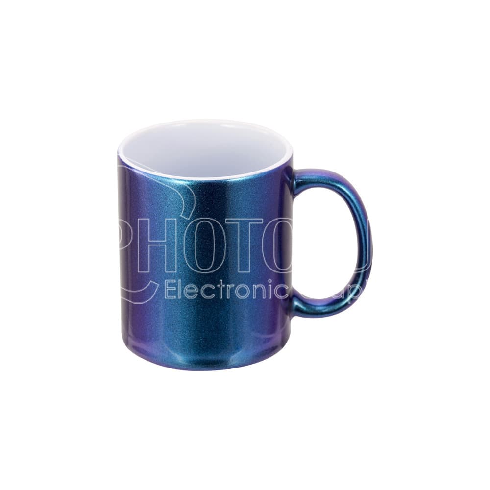 11 oz. Sublimation Neon Glow Paint Colored Mug