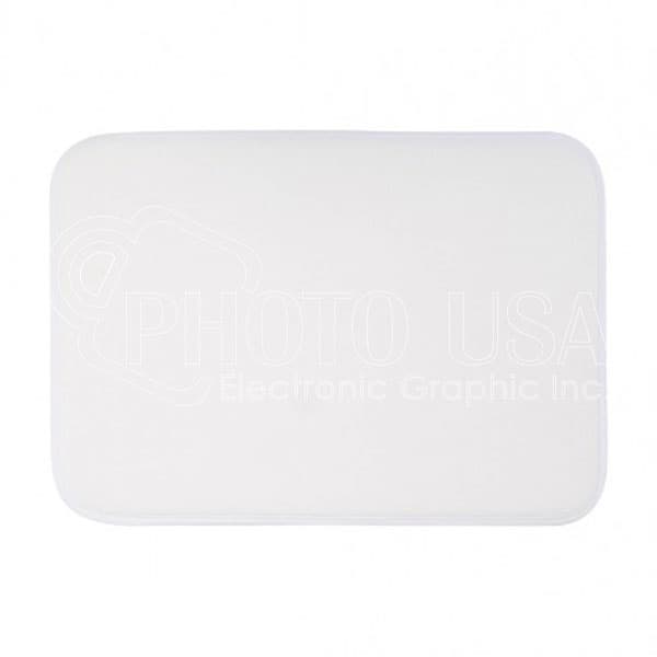 Sublimation 200 GSM Flannel/1.5 CM Foam Bath Mat