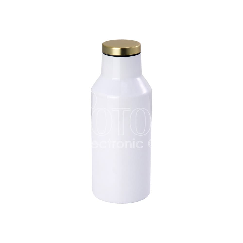Sublimation Stainless Steel Insulated Milk Bottle with Gold Lid