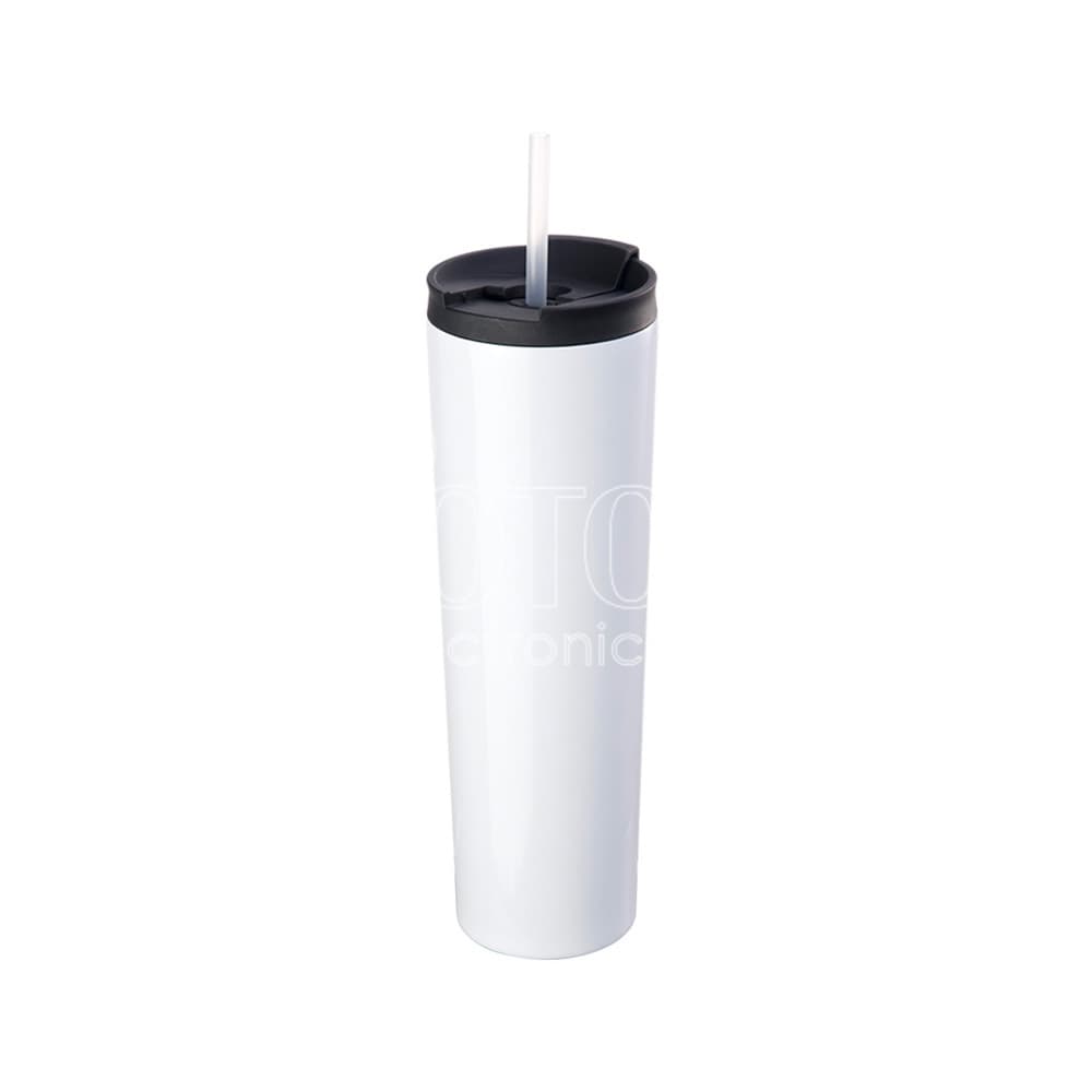 Sublimation Stainless Steel Straw Cup with Multifunction Lid and Straw