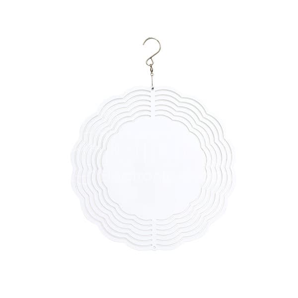 Sublimation 10 Inch Aluminum 3D Wind Spinner