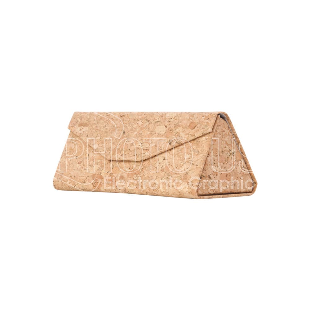 Sublimation Foldable Triangle Cork/Kraft Paper Eyeglasses Cases
