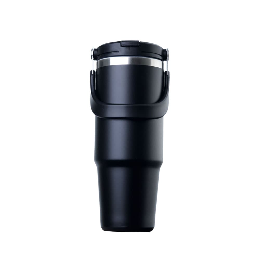 30 oz. Matte Paint Coloured Stainless Steel Tumbler with Handle Lid for Laser Engraving & UV Printing