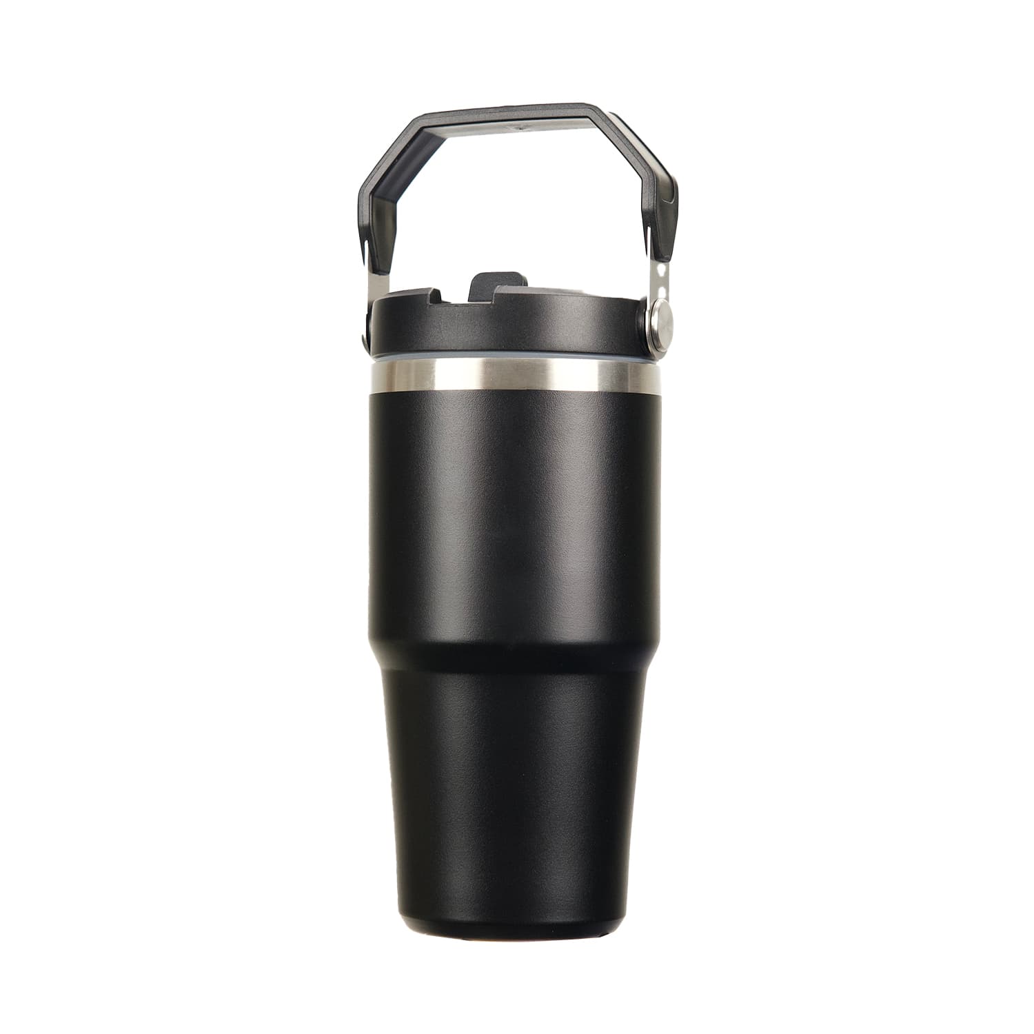 20 oz. Powder-Coated Stainless Steel Tumbler With Lid & Straw for Laser Engraving & UV