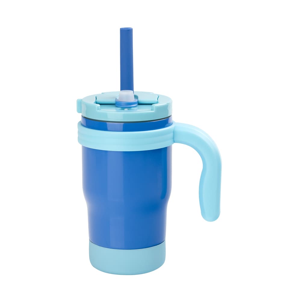 400ml Custom Stainless Steel Travel Mug for Kids with Orca UV Sticker