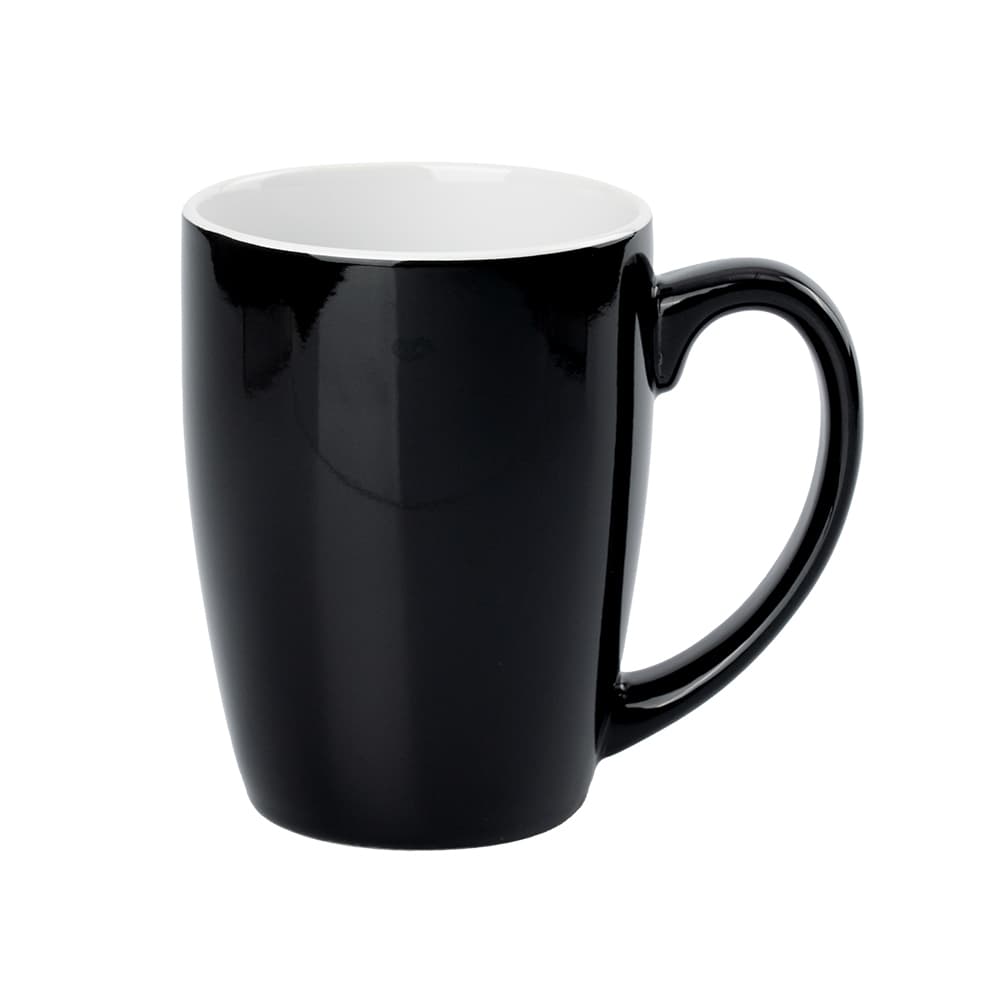 12 oz. Bright Light Two Tone Tapered Ceramic Mug