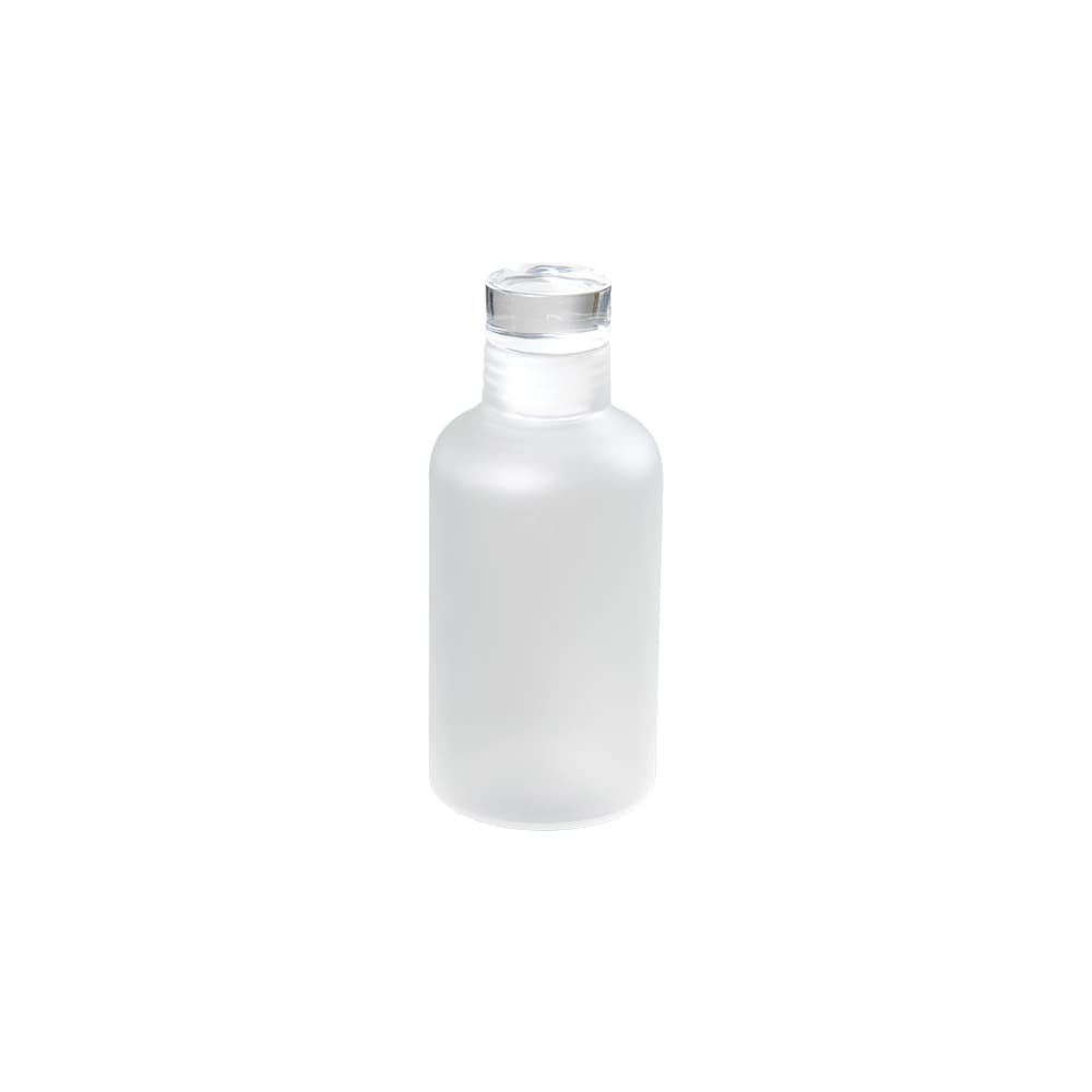 Sublimation Frosted Borosilicate Glass Bottle with Glass Lid