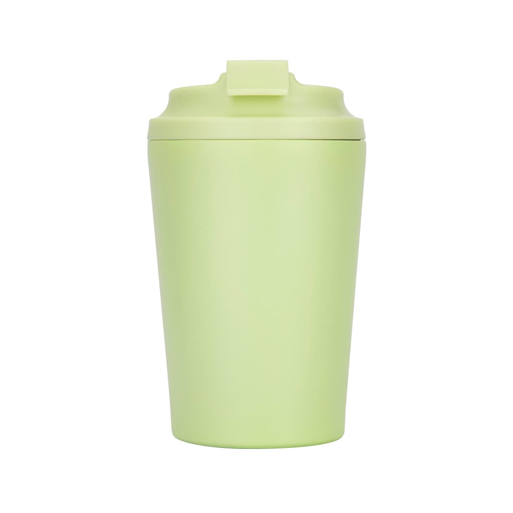 350ml Custom UV Printed & Laser Engraved Color Powder Coated Vacuum Coffee Cup
