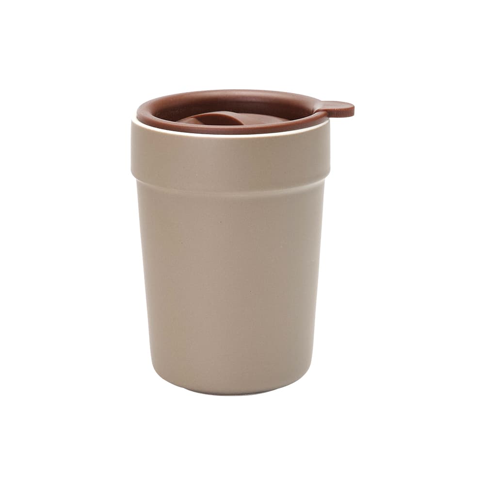15 oz. Earth-Tone Bone China Coffee Cup with UV/DTF Customization