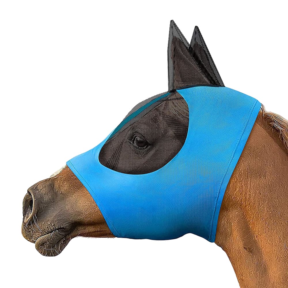 Horse Fly Mask with Ears - Durable Polyester