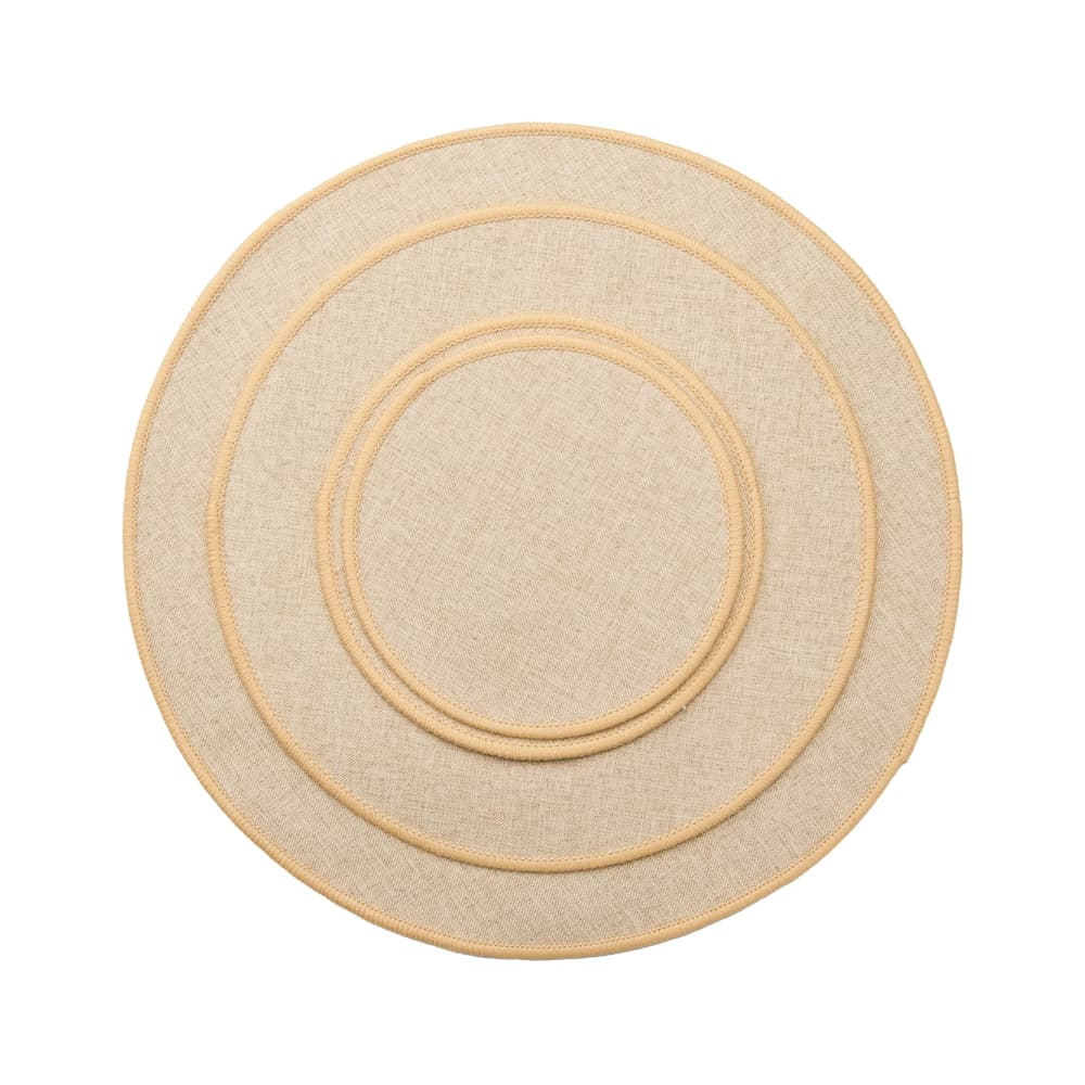 Quick Dry Absorbent Placemat – Non Slip Linen & Rubber Mat for Table